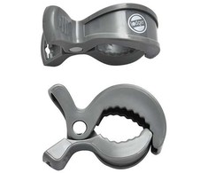 Oxford University Press Lodger Clip for Swaddler cotton diaper (2 pcs.) Carbon SWC 071