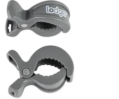 Oxford University Press Lodger Clip for Swaddler cotton diaper (2 pcs.) Carbon SWC 071