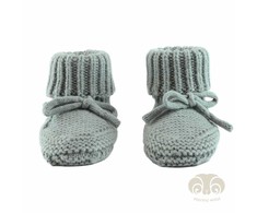 Monster Clippers Lodger Slipper Folklore merino wool slippers Silk 0-6m SLM 109_0-6