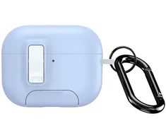 iLike Dėklas słuchawkami Dux Ducis Apple AirPods Pro 3 PECQ Series PC+TPU Cover su karabinu Baltas Mėlyna