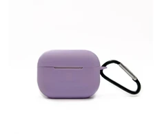 Evelatus Dėklas słuchawkami Apple AirPods 3 Silikoninis dėklas Violetinė (EVEAPPA3PSP)