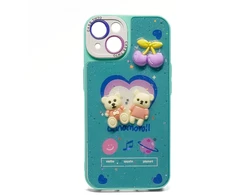 iLike Dėklas do słuchawek Samsung Galaxy A34 Epoxy Cartoon Cover Mėlyna ILISAMA34ECB