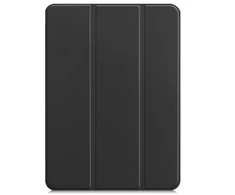 Dėklas na tablet iLike Galaxy Tab S8 Plus 12.4 X800 X806 / S7 Lite T730 T736 Tri-Fold Eco* Leather Stand Case Juodas