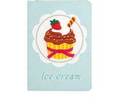 Dėklas na tablet iLike Dėklas książka Samsung Galaxy Tab A8 10.5 (2021) Planšetė Case Design SM-X200/SM-X205 Cupcake ILISAMA8TABCU