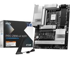 MSI PRO Z890-A WIFI pagrindinė plokštė Intel Z890 LGA 1851 (Socket V1) ATX