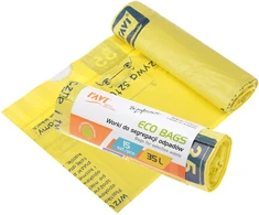 Rūšiavimo atliekų maišai, 35 l, 15 vnt., plastikui, 21 x 5 x 5, 00775, Simple Solution