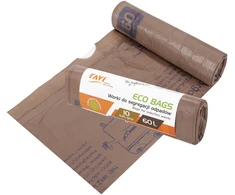 Rūšiavimo atliekų maišai, 60 l, 10 vnt., BIO, 5.5 x 19 x 2.5, 00790, Simple Solution