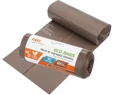Simple Solution Rūšiavimo atliekų maišai – organinėms atliekoms, 120 l, 10 vnt., 8 x 19.5 x 5, 00786, Simple Solutio