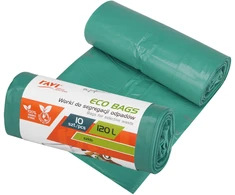 Rūšiavimo atliekų maišai – stiklui, 120 l, 10 vnt., 7.5 x 19.5 x 5, 00785, Simple Solution