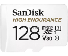 Namų kino sistema Mem.card SanDisk mSDXC 128GB High Endurance