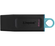 Zibatmiņa Kingston USB Flash Drive DataTraveler Exodia S 64 GB USB 3.2 Gen 1 Juodas 740617348651 DTXS/64GB (740617348651)