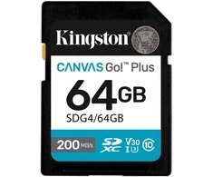 MEMORY SDXC 64GB UHS-I/SDG4/64GB KINGSTON SDG4/64GB (740617347678)