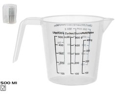 Matavimo ąsotis 500 ml, 11 x 17 x 11 cm, KITCHEN&amp;GO