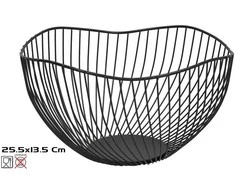 Metalinis vaisių dubuo 25,5 x 13,5 cm, KITCHEN&amp;GO