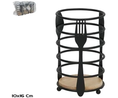 Metalinis ir medinis vakarėlių dekoravimo stalas „Priedai“ 10.00 x 10.00 x 16.00 KITCHEN&amp;GO