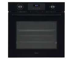 Orkaitė Midea MBO7NM30D0-BK Oven, Built-in, Electric, Plotis 60 cm, Touch Ekranas, Juodas