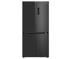 Midea Šaldytuvas | MDRF632FIE45 | Energy efficiency class E | Free standing | Side by Side | Height 177.5 cm | No Frost system | Šaldytuvas net capacity 305 L | Šaldiklis net capacity 168 L | Ekranas | 35 dB | Dark Inox
