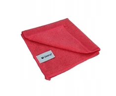 Microfiber cloths 250gsm, 30x30, 10 pcs. QLEANUP red