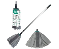 Sauber Microfiber mop head with telescopic handle Eco Ego CIRCULAR RUBI