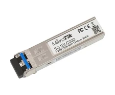 Šakotuvas MikroTik SFP (mini-GBIC) transceiver module - SFP (mini-GBIC) / LC single-mode S-31DLC20D 1.25 Gbps Max Transfer Distance 20 km