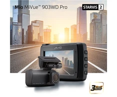 MiVue™ 903WD PRO, 2.5K 1440P HDR, Sony STARVIS 2 sensor WIFI, GPS, Speedcam, Parking mode, Super-Cap