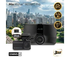 Mio Front &amp; Rear Dual Dash Cam with HDR | MiVue 803WD Pro | GPS | Wi-Fi