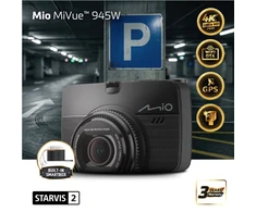 Mio Premium 4K, STARVIS 2, Wi-Fi, GPS Dash Cam | MiVue 945W | GPS | Wi-Fi