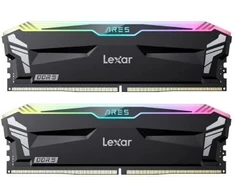 MODULO MEMORIA RAM DDR5 32GB 2X16GB 6400MHZ LEXAR ARES RGB