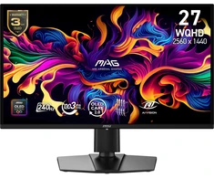 Monitorius MonitorMSI26.5 "2560 x 1440 pixelsWide Quad HDNative aspect ratio 16:9QD-OLEDFlatMAG274QPQD-OLEDX24 MAG 274QP QD-OLED X24 (4711377373982)
