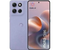 „Motorola Moto G86 5G“ 16,9 cm (6,67 colio) Dviguba SIM kortelė „Android 15“ USB C tipo 8 GB 256 GB 5200 mAh Alyvinis