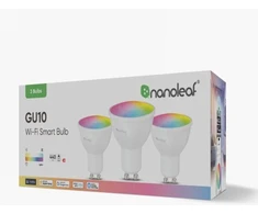 „Nanoleaf Essentials Matter“ išmanioji „Wi-Fi“ lemputė, 3 vnt. | GU10 | RGBCW