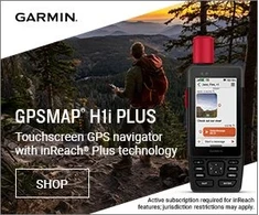 „Garmin GPSMAP H1i Plus“ – nešiojamas GPS įrenginys su „inReach Plus“ palydovine technologija.