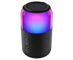 Nešiojama kolonėlė SVEN PS-130, juodas, power output 10W (RMS), TWS, Bluetooth, USB, lithium battery