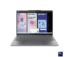 Nešiojamas kompiuteris Lenovo- Yoga 7 2-in-1 14ILL10 Intel Luna Pilkas 14 " OLED Jutiklinis ekranas WUXGA 1920 x 1200 pikselių Glossy Intel Core Ultra 5 226 83JQ00FPNT/2Y (2000001436271)