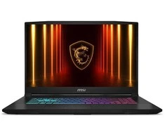 Nešiojamas kompiuteris MSI Katana 17 HX B14WFK CPU Intel® CoreT i7 i7-14650HX 17.3 " 1920 x 1080 pikselių RAM 16 GB DDR5-SDRAM SSD 1000 GB Diskrečioji grafika NVIDIA GeForce RTX 5060 8 GB Integruota grafika Taip Skaitmeninė klaviatūra Taip Įdiegta OS Windows 11 Pradžia Spalva Juoda Svoris 2.7kg 5600 MHz KATANA17HXB14WFK-262NL