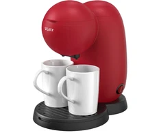 Oliver Voltz Kafijas automāts 450W ūdens tvertne 0.3L 2 gab. keramikas krūzes Sarkans 55OV51170G Oliver Vol 55OV51170G (3800238911690)