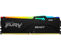Operatīv atmiņa DDR4 Kingston Kingston DRAM 16GB 6000MT/s DDR5 CL36 DIMM (Kit of 2) FURY Beast RGB EXPO 740617331905 740617331905 (740617331905)