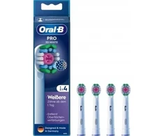 Oral-B Dantų šepetėlis galvutės Pro 3D Baltas 4 pcs.