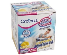 ORDINETT Moisture absorbent refill tablets 450g x 3 pcs. lemon