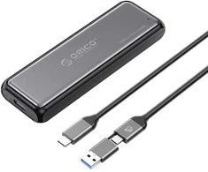 Orico DDM2-C3 M.2 NVME USB-C 3.2 10Gb/s Disk Drive – pilkos spalvos