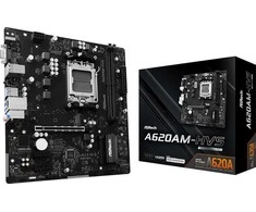 Pagrindinė plokštė Asrock A620AM-HVS AMD A620A Lizdas AM5 mikro ATX