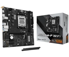 Pagrindinė plokštė MainboardASROCKAMD A620ASocket AM5micro ATXRAM DDR5-SDRAM2xSlotsWi-Fi YesBluetooth Yes1xNumber of M.2 (M) slotsA620AM-PWIFI A620AM-P WIFI (4711581496019)