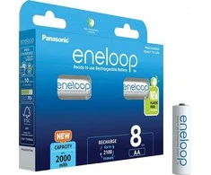 Panasonic ENELOOP BK-3MCDE/8BE AA 2000 mAh 8 pc(s)
