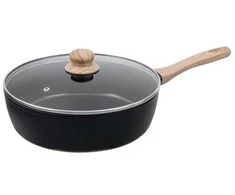 Pyrex Deep frying pan with lid Cook&amp;Care Ø28cm