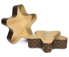 Guardini Star-shaped set of paper baking molds 3 pcs. Easy Bake 25x21cm