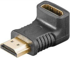 Goobay Perėjimas HDMI lizdas – HDMI kištukas kampinis 270°