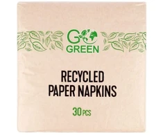Gogreen Processed paper wipes 33x33cm / 0 162kg