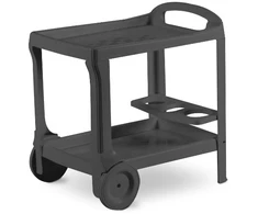 Bica DKD Home Decor Food cart Borneo 52x68x70cm pilka