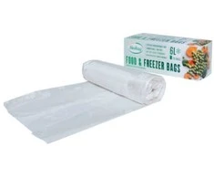 BioBag Compostable Food Šaldiklis Bags 6L 24x50cm