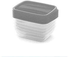 Kadax „Curver“ pusryčių indelių rinkinys, 5 x 0,5 l
